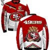 san francisco 49ers bomber jacket bg08 eaoqc