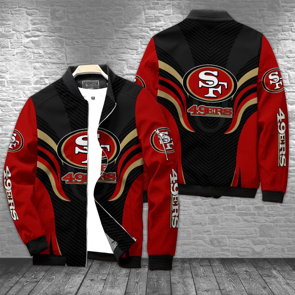 san francisco 49ers bomber jacket bg128 erzwp