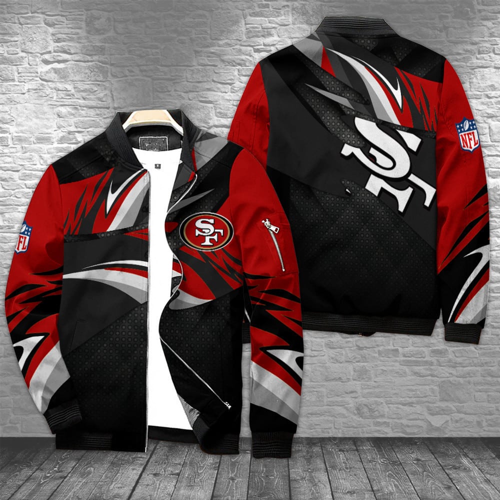 san francisco 49ers bomber jacket bg156 suy9l