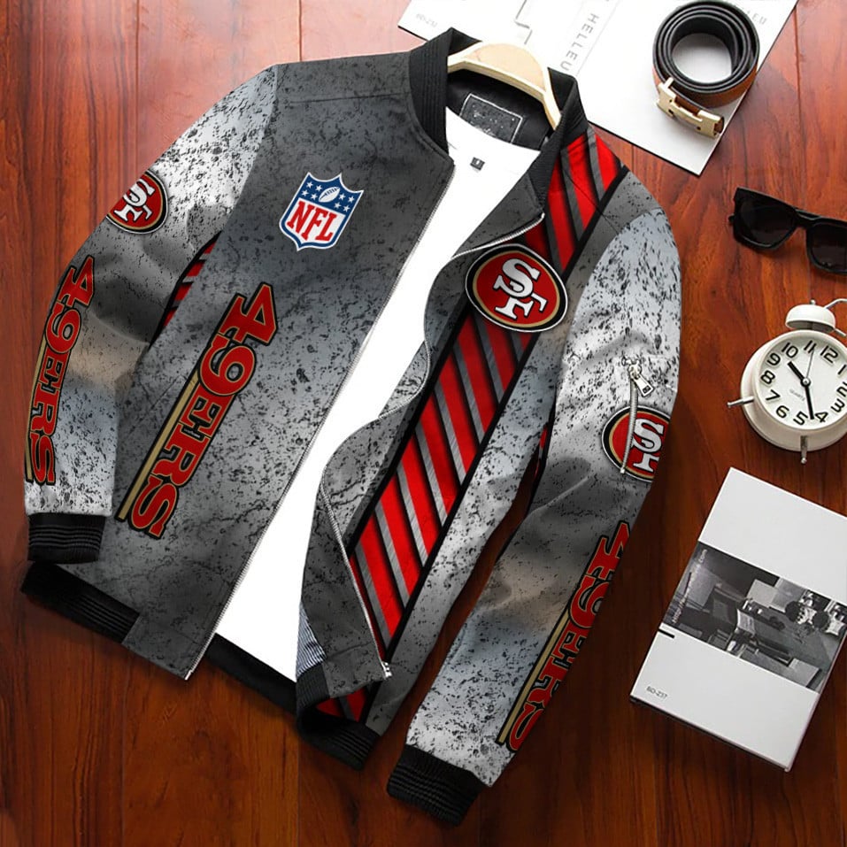 san francisco 49ers bomber jacket bg174 2hpfv