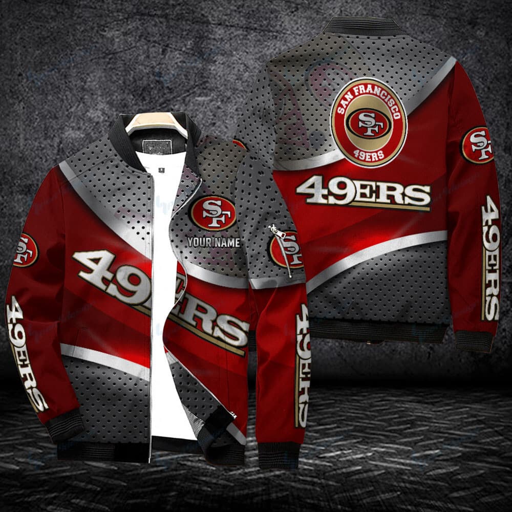 san francisco 49ers bomber jacket bg307 lwhhb