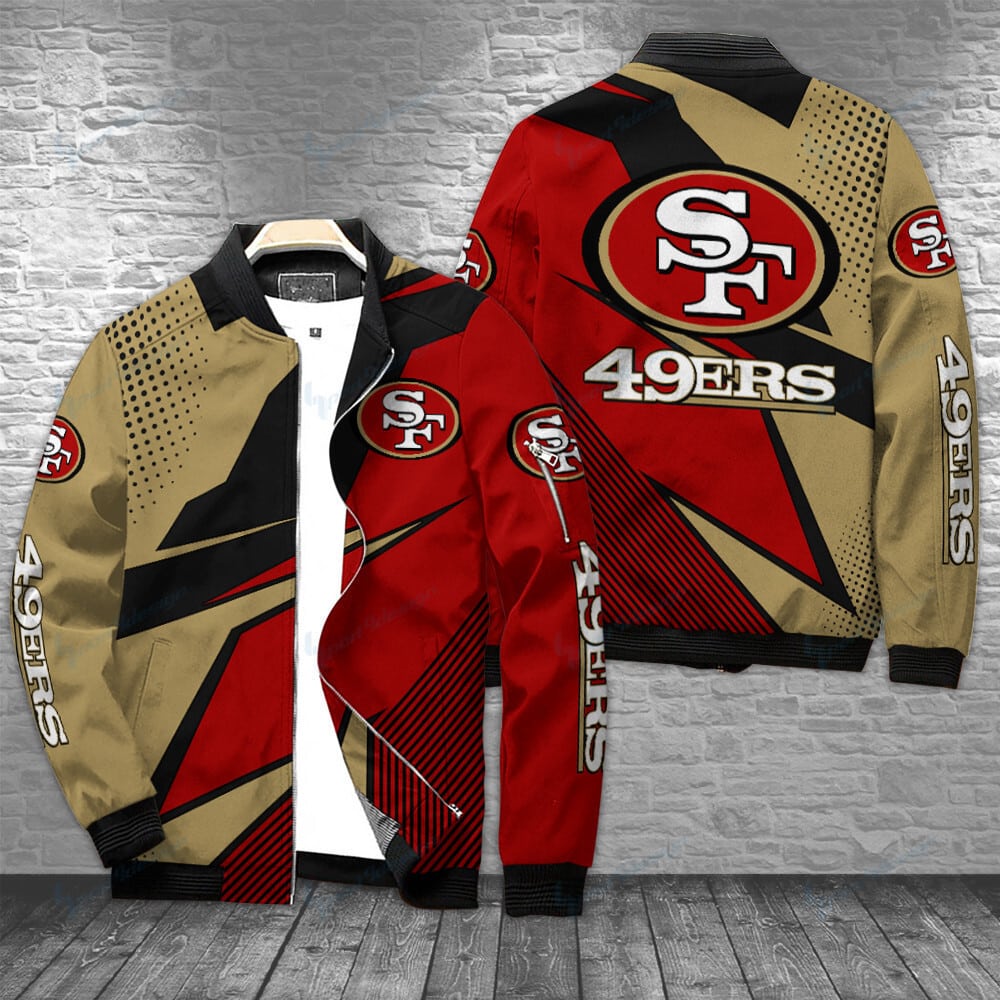 san francisco 49ers bomber jacket bg461 rnjfx