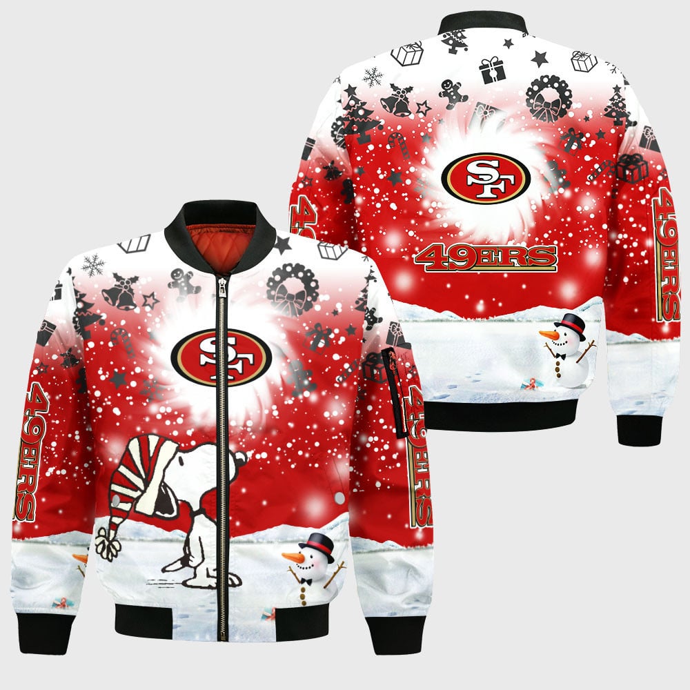 san francisco 49ers bomber jacket cs32 w7hvf