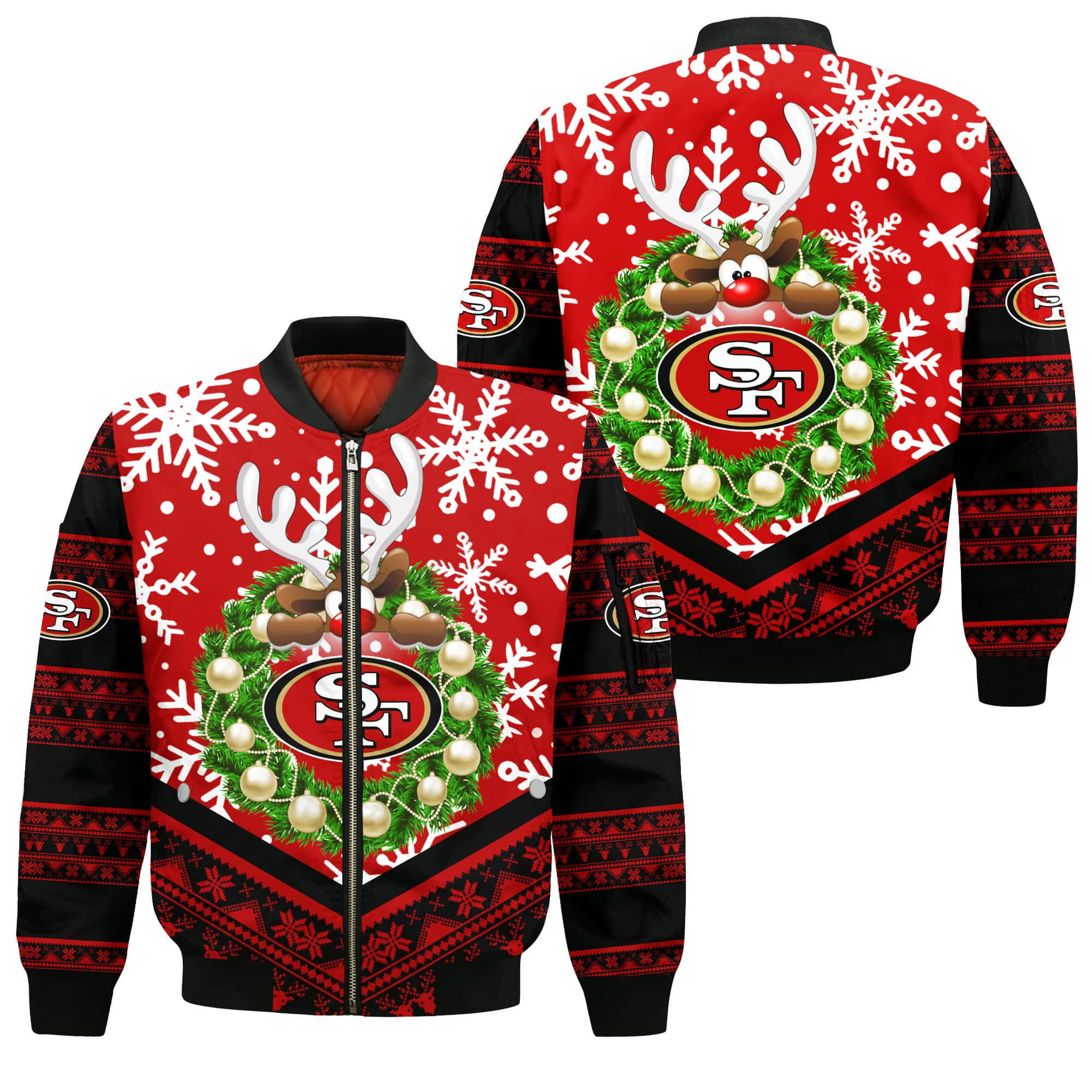 san francisco 49ers bomber jacket cs34 okxyu