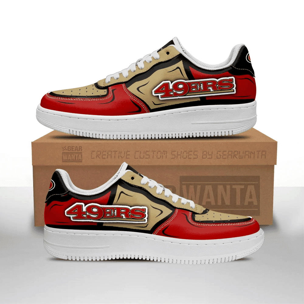 san francisco 49ers nfl air force 1 sneaker trending t3bhx