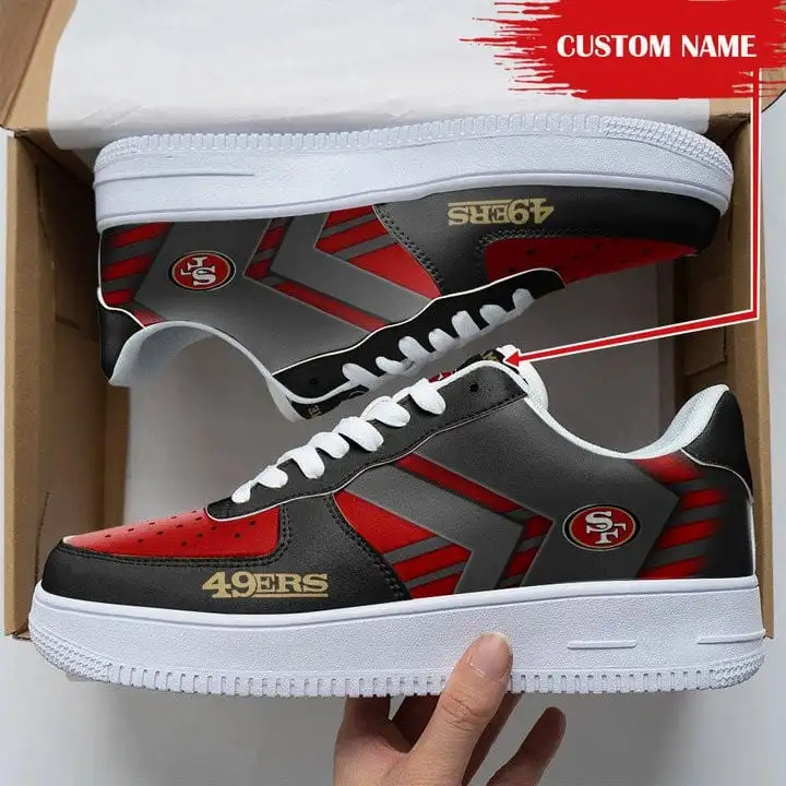 san francisco 49ers personalized af1 shoes 300 skt7t