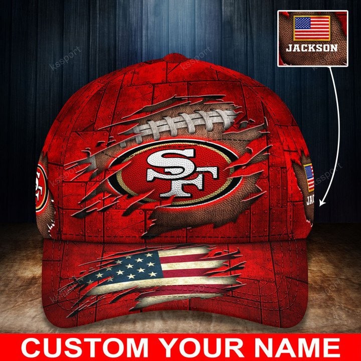 san francisco 49ers personalized classic cap bg234 os4ac