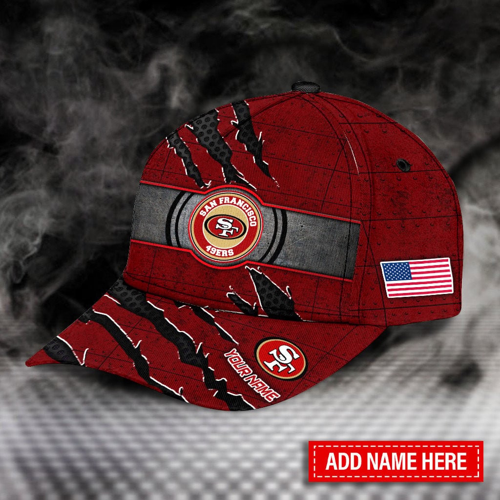 san francisco 49ers personalized classic cap bg897 hsm4u
