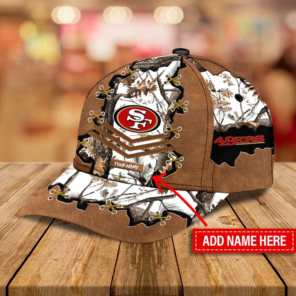 san francisco 49ers personalized classic cap bg974 lbou7