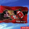 san francisco 49ers personalized flag 129 lrgkc