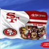 san francisco 49ers personalized flag 198 kkjuf