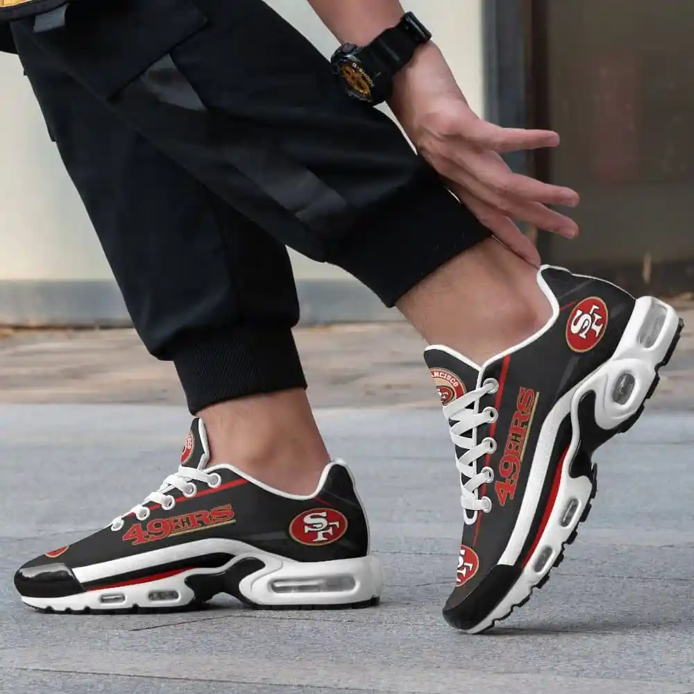 san francisco 49ers plus t n youth sneakers 13 tx2ln