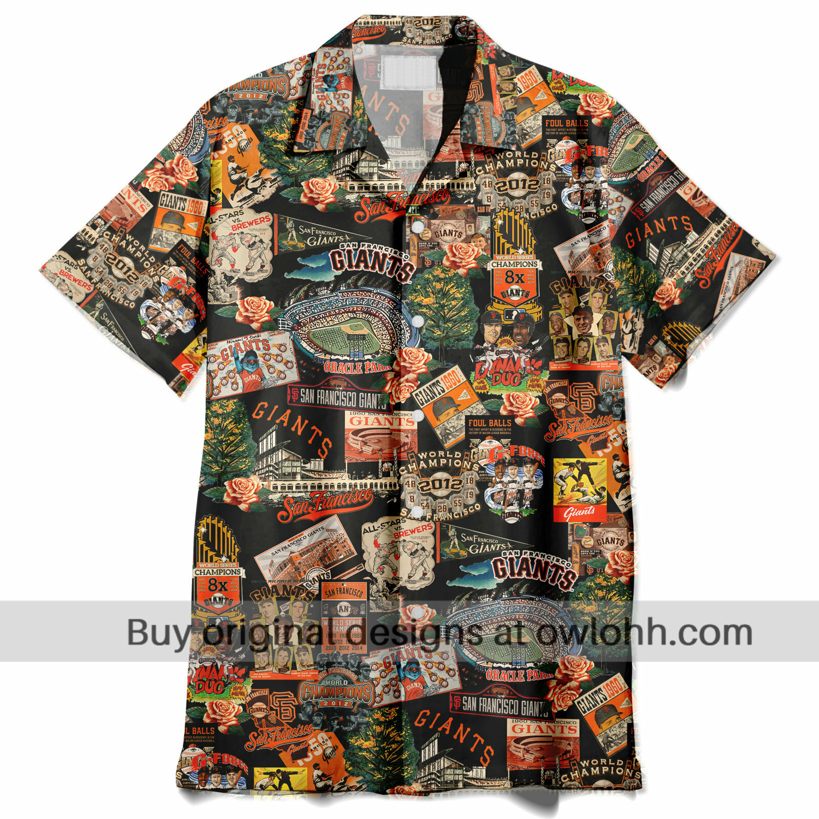 san francisco giants where the sun meets vintage dreams hawaiian shirt owl ohh pqosi