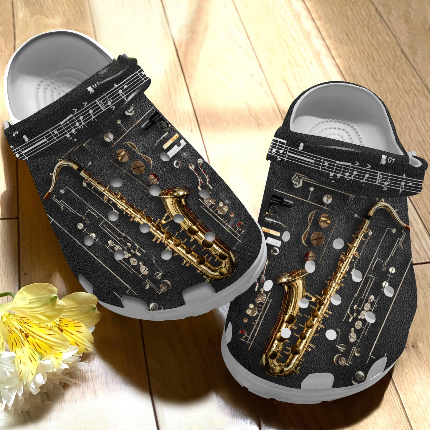 saxophone slippers yoifx