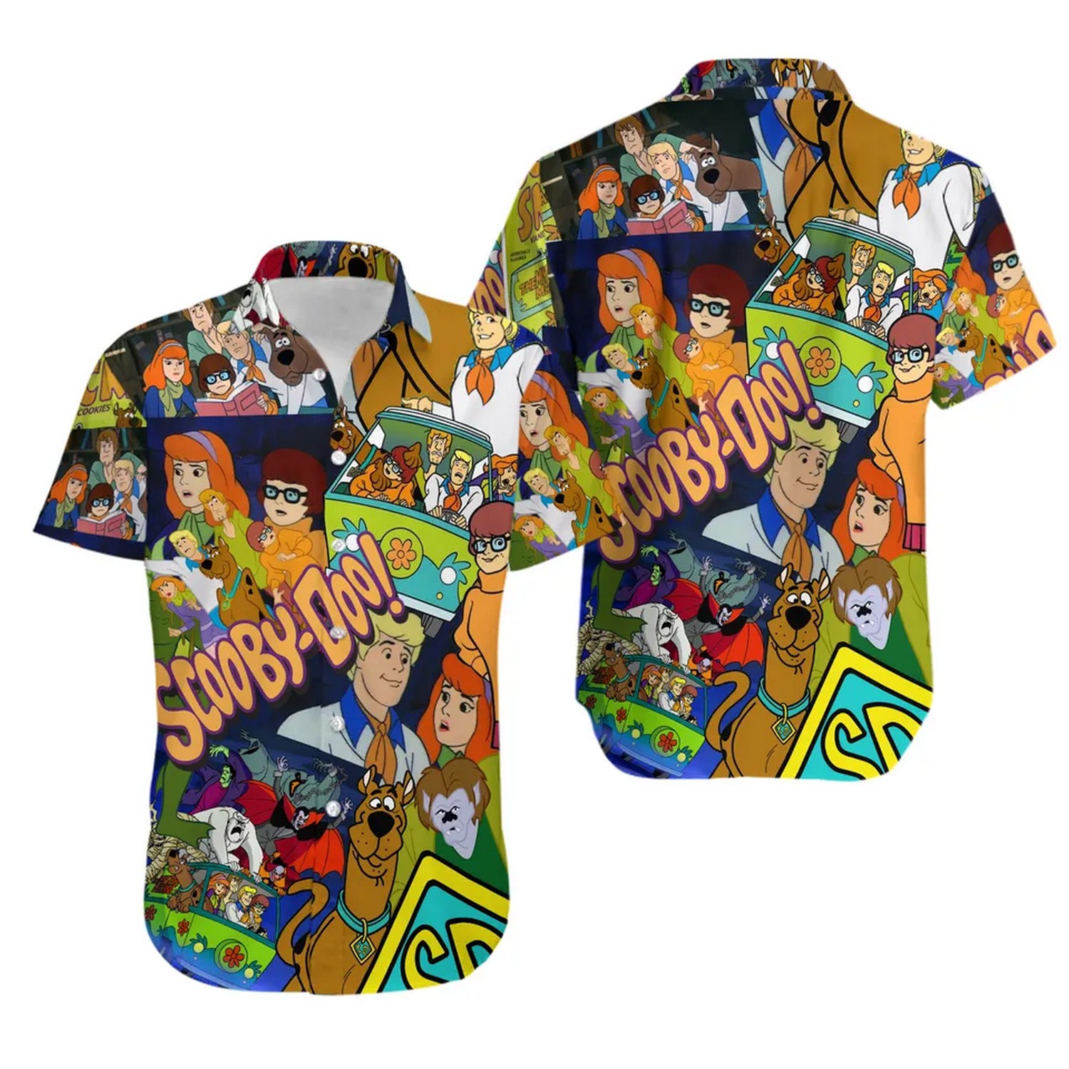 scooby doo 2023 unisex hawaiian shirt cb1px