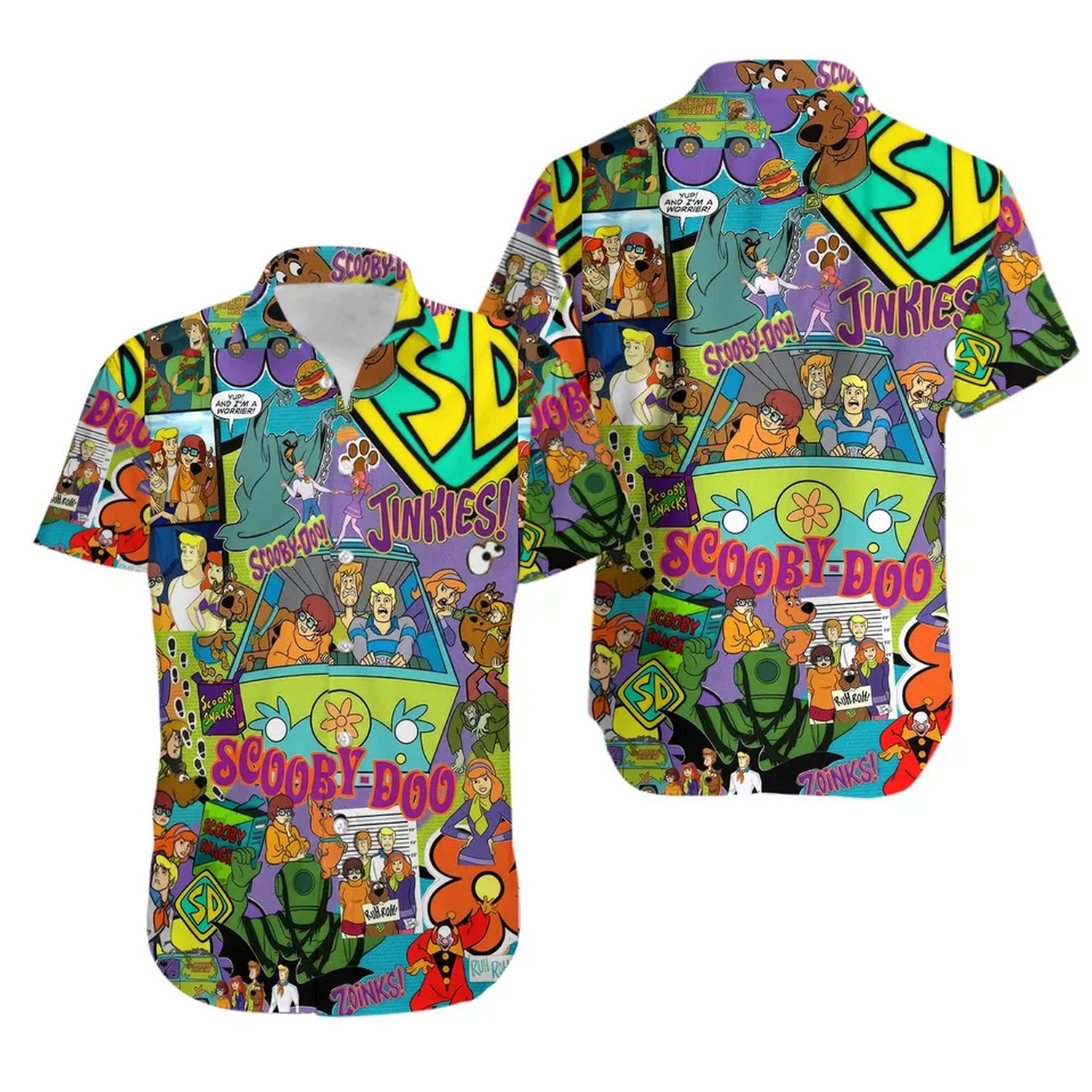 scooby doo friend hawaiian shirt ew5zm