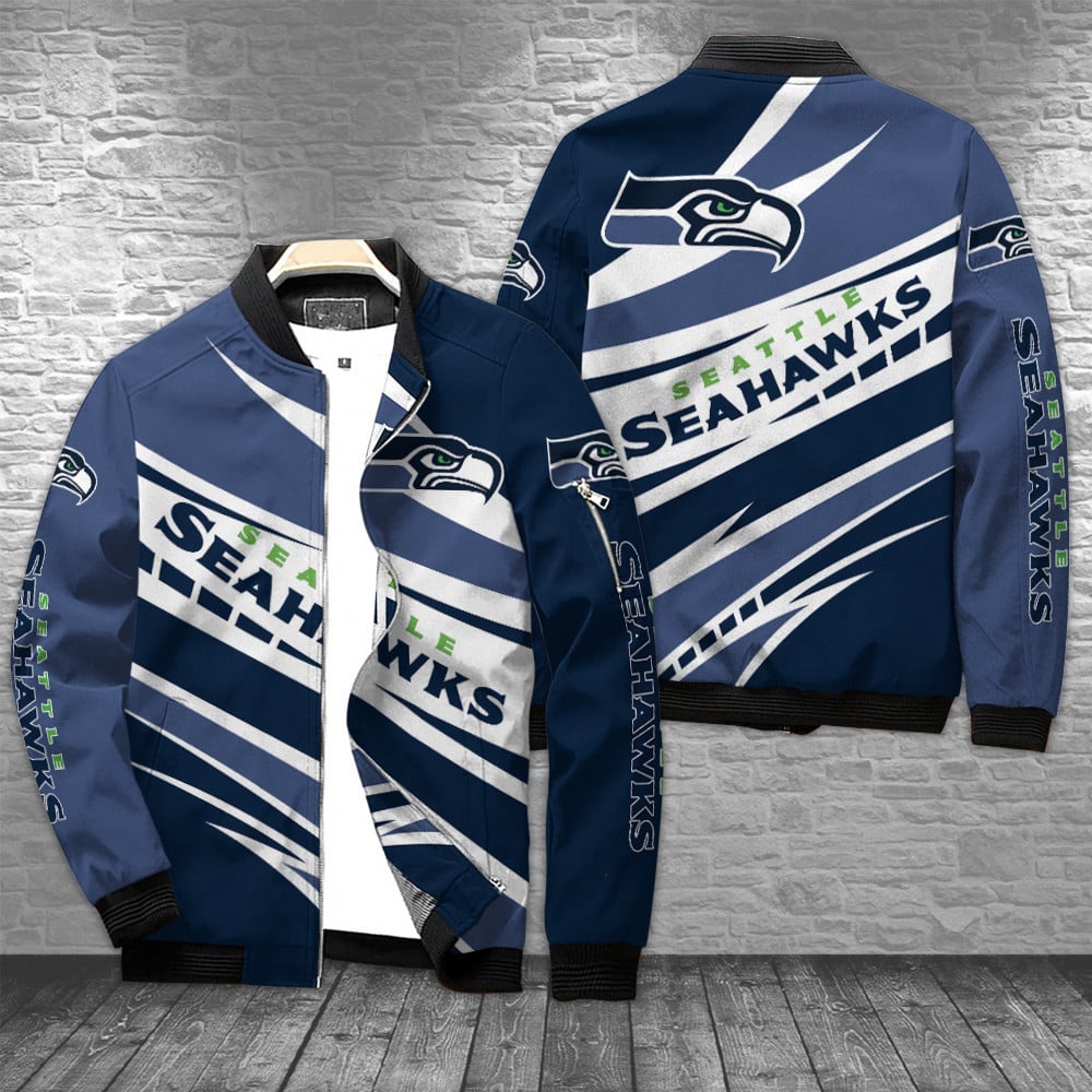 seattle seahawks bomber jacket bg227 0bz7l