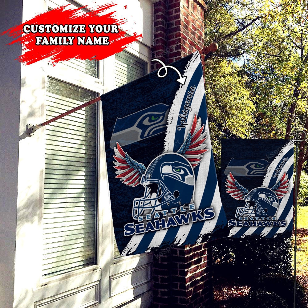 seattle seahawks personalized flag 469 bykcd
