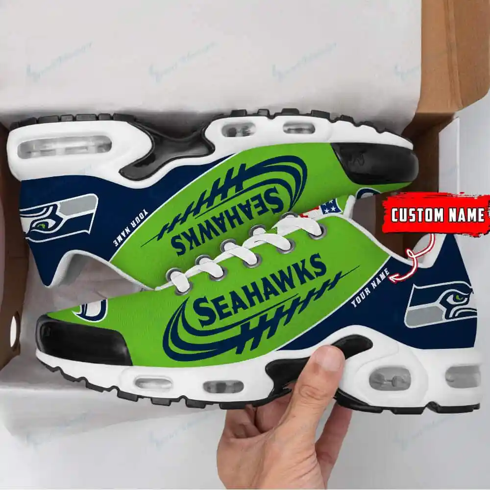 seattle seahawks personalized plus t n youth sneakers bg29 jufqg