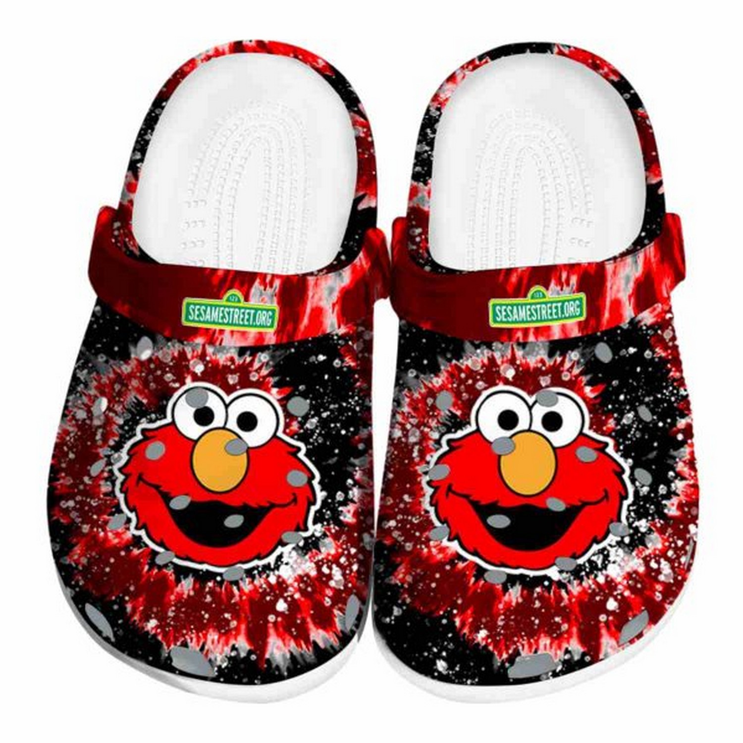 sesame street radiant burst effect clogs for kids and adults pbhhd