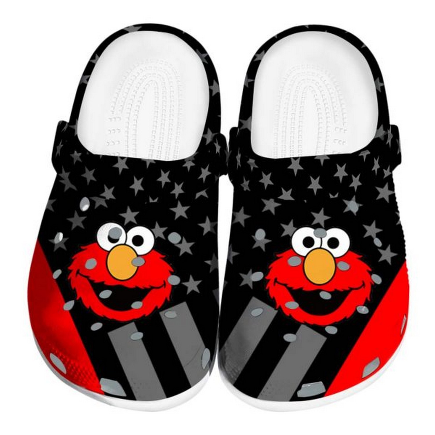 sesame street stellar stripes theme clogs for kids 26 adults yvwne