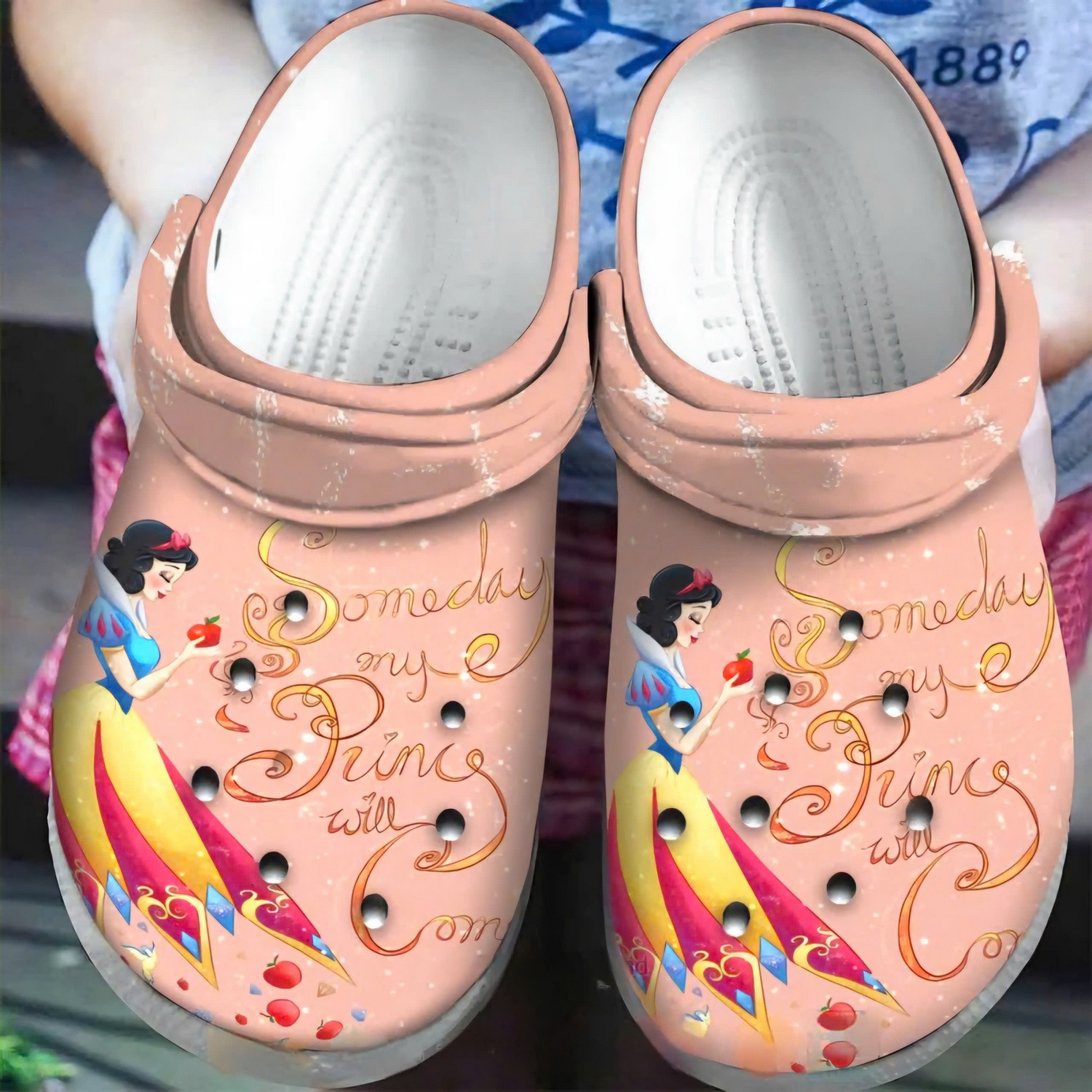 snow white someday my prince will come clogs for kids and adults 9aju7