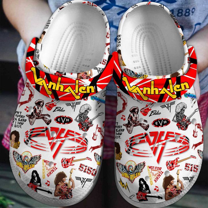 soft 26 lightweight eddie van hallen music crocs for kids 26 adults uve5r