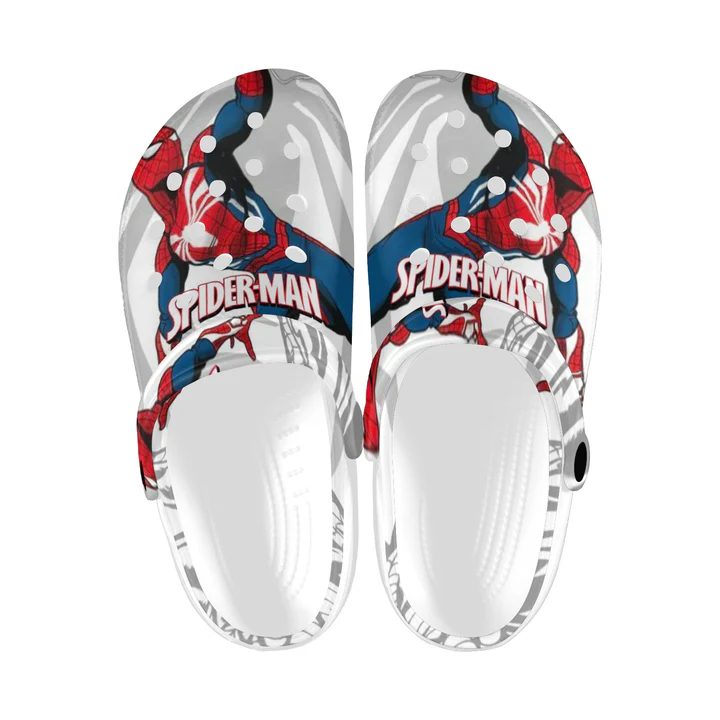 soft 26 lightweight spiderman classic crocs for kids and adults wvdw0