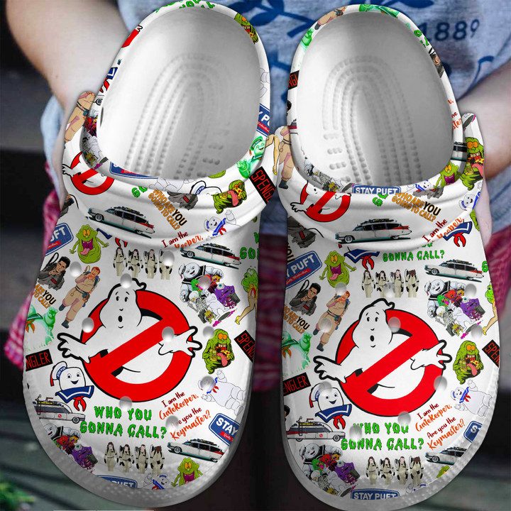 soft and comfortable ghostbusters movie crocs for kids and adults kqpdx