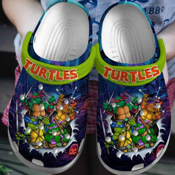 soft and durable ninja turtle unisex clogs for kids 26 adults uob2w