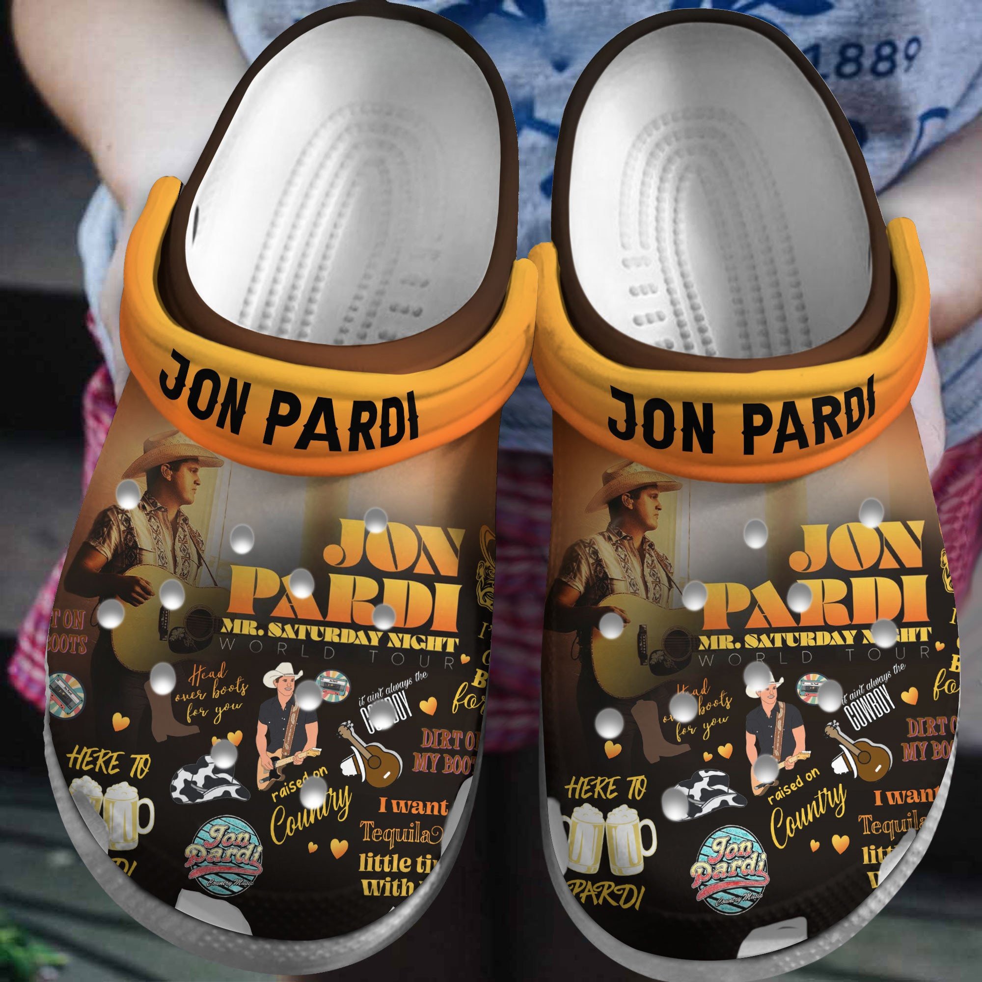 soft slippers jon pardi music artist clogs for kids and adults 9hrcg