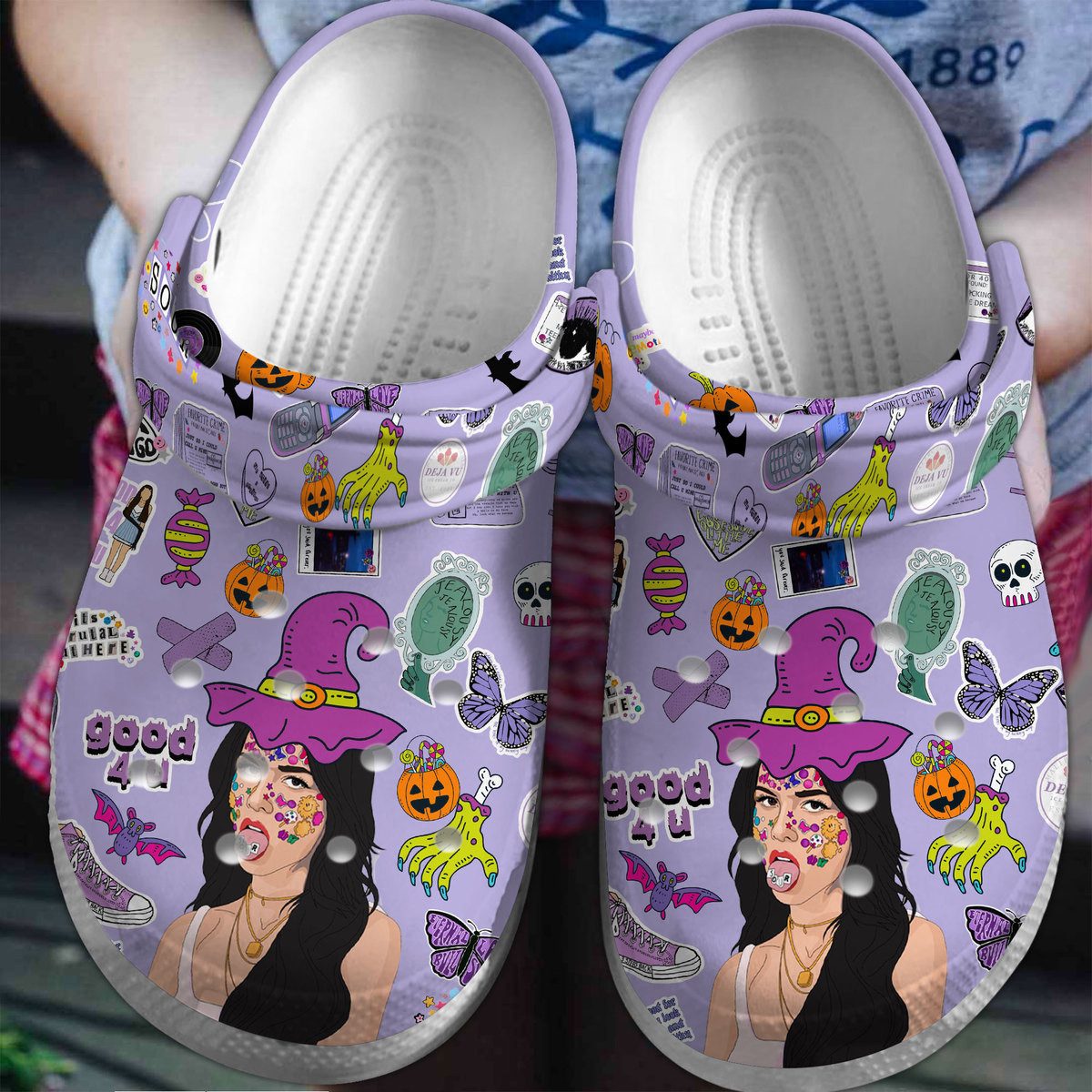 special crocs design singer olivia rodrigo halloween classic crocs w0qxg
