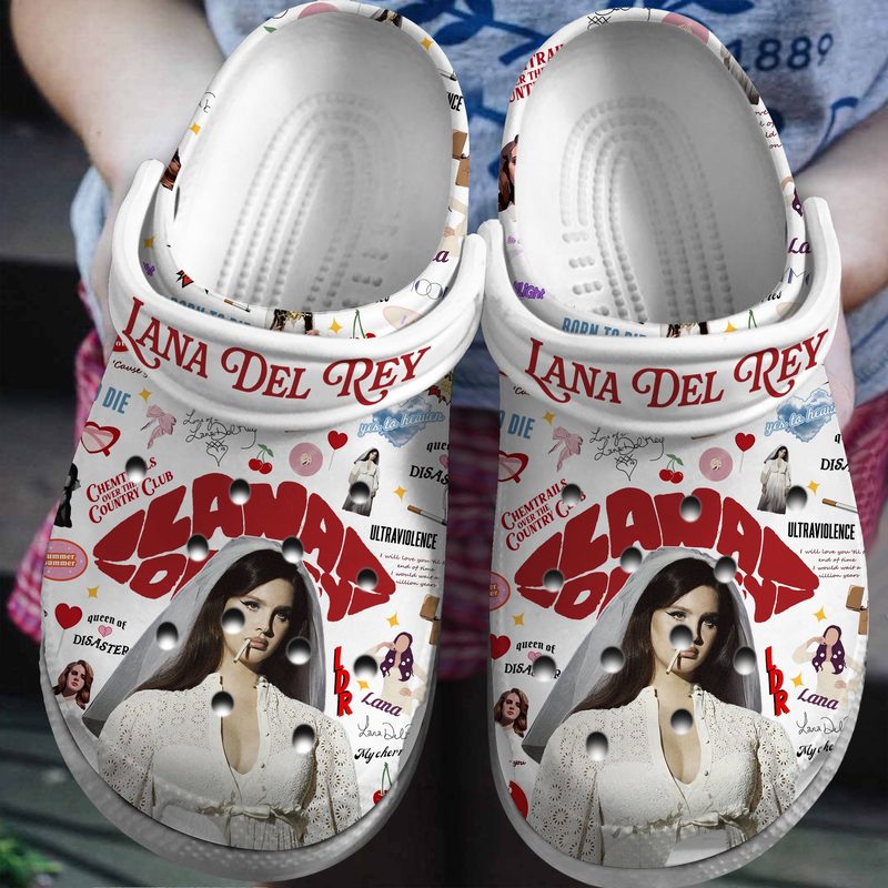 special crocs singer lana del rey white clogs the ideal shoes for fans p1x7m