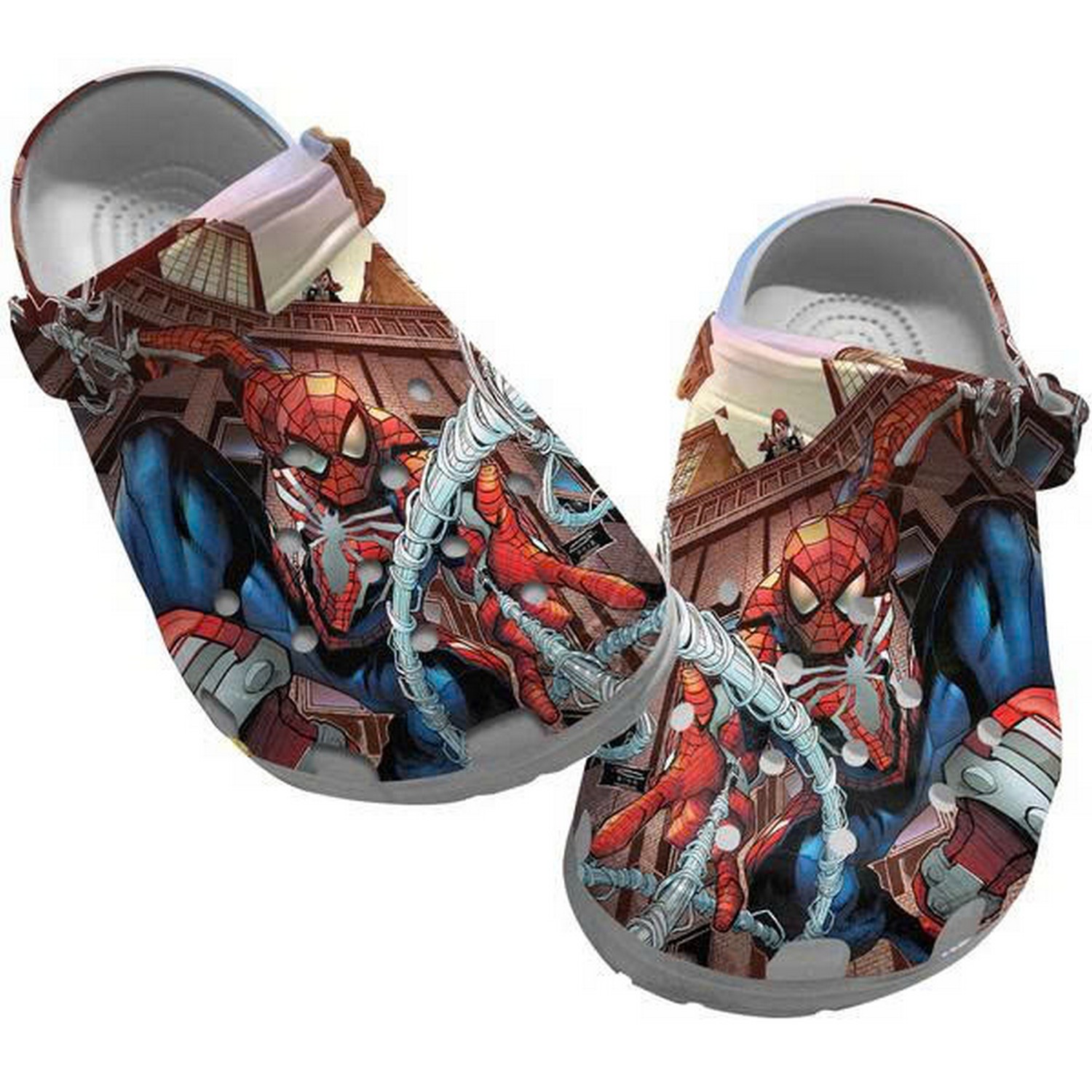 spiderman in the city clogs for kids and adults yb5ha