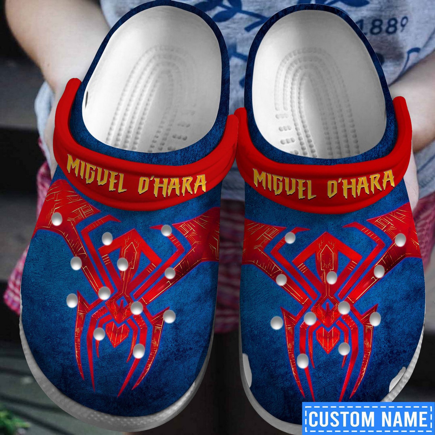 spiderman movie miguel ohara clogs for kids and adults mxgk5
