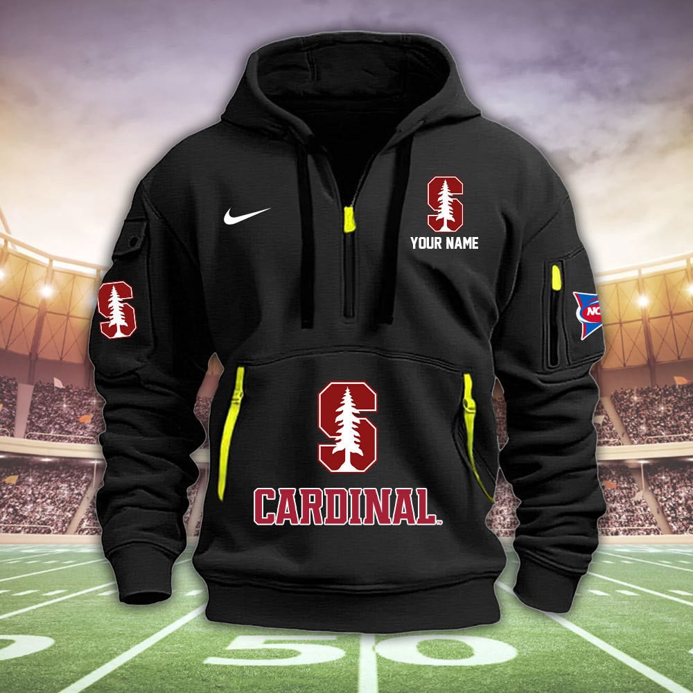 stanford cardinal quarter zip hoodie 0po4d