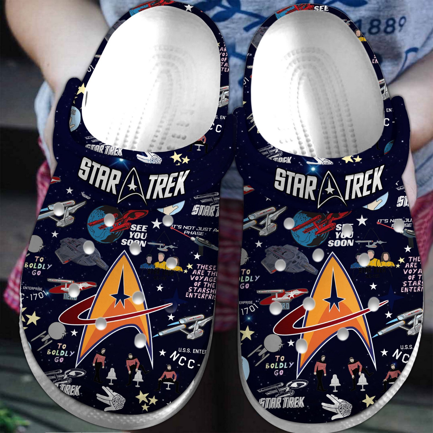star trek movie see you soon clogs for kids 26 adults jgez4
