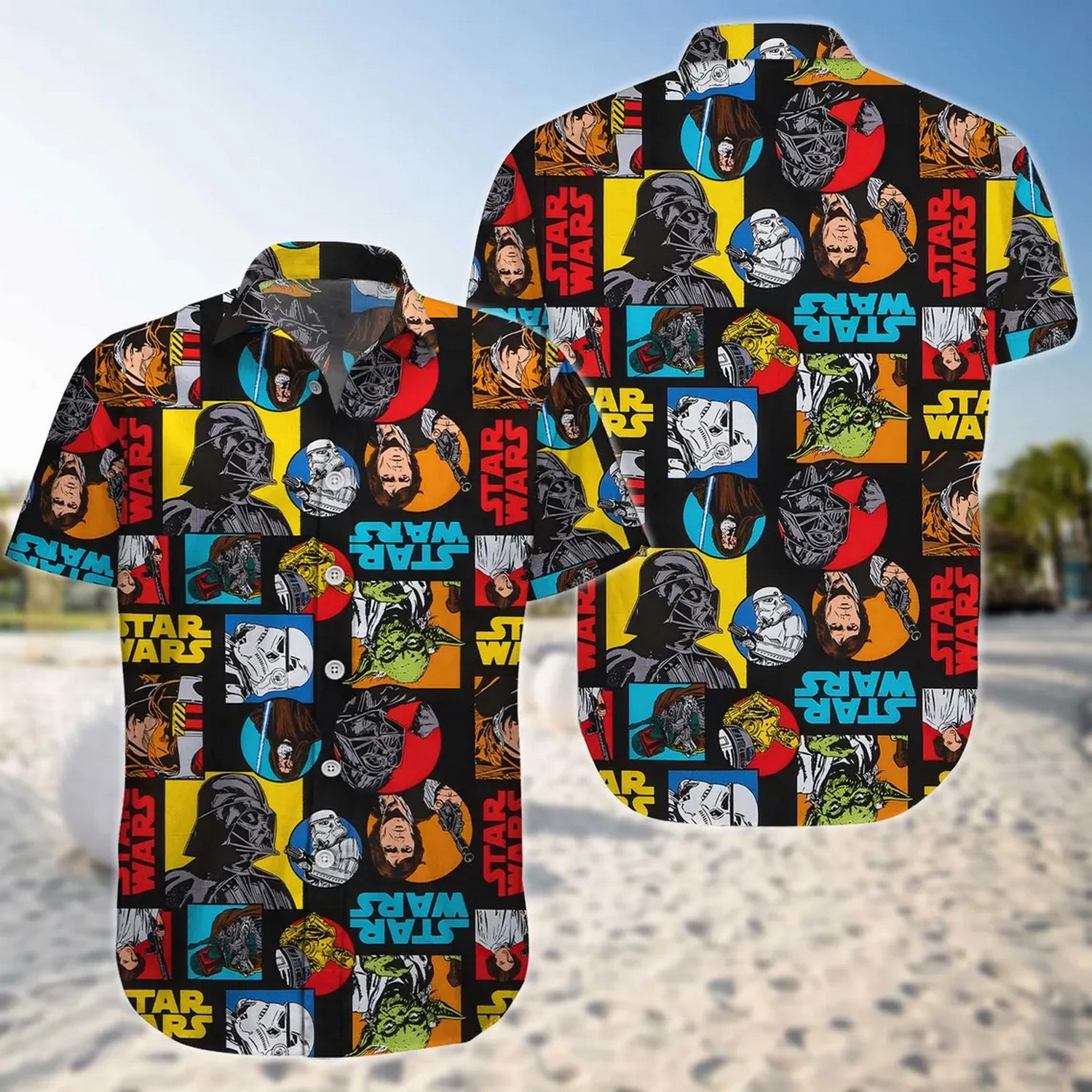 star wars characters hawaii shirt sden7