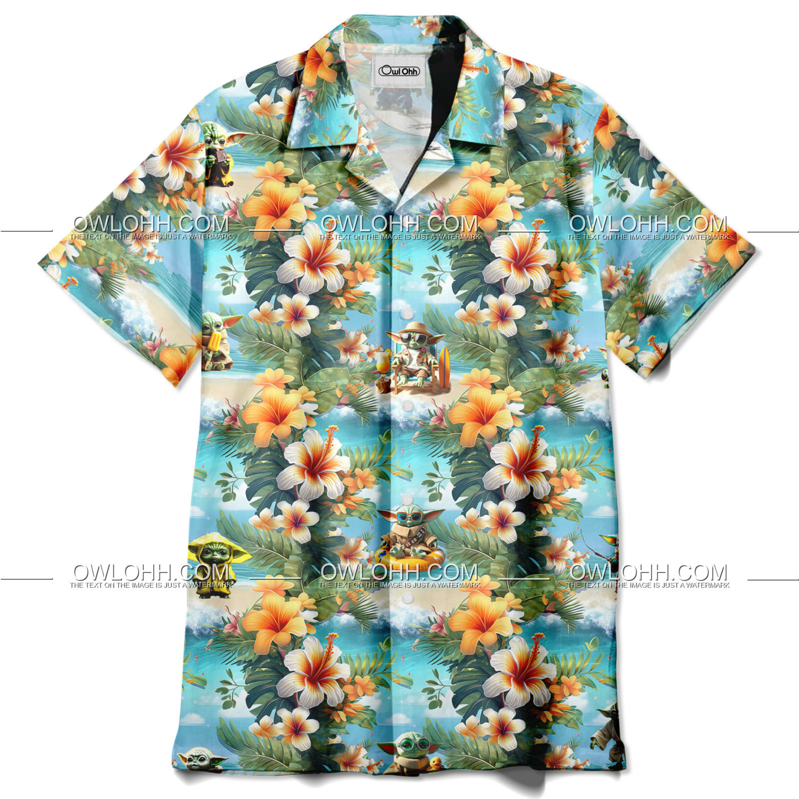 star wars every day is an adventure in the summer sun hawaiian shirt owl ohh yppox