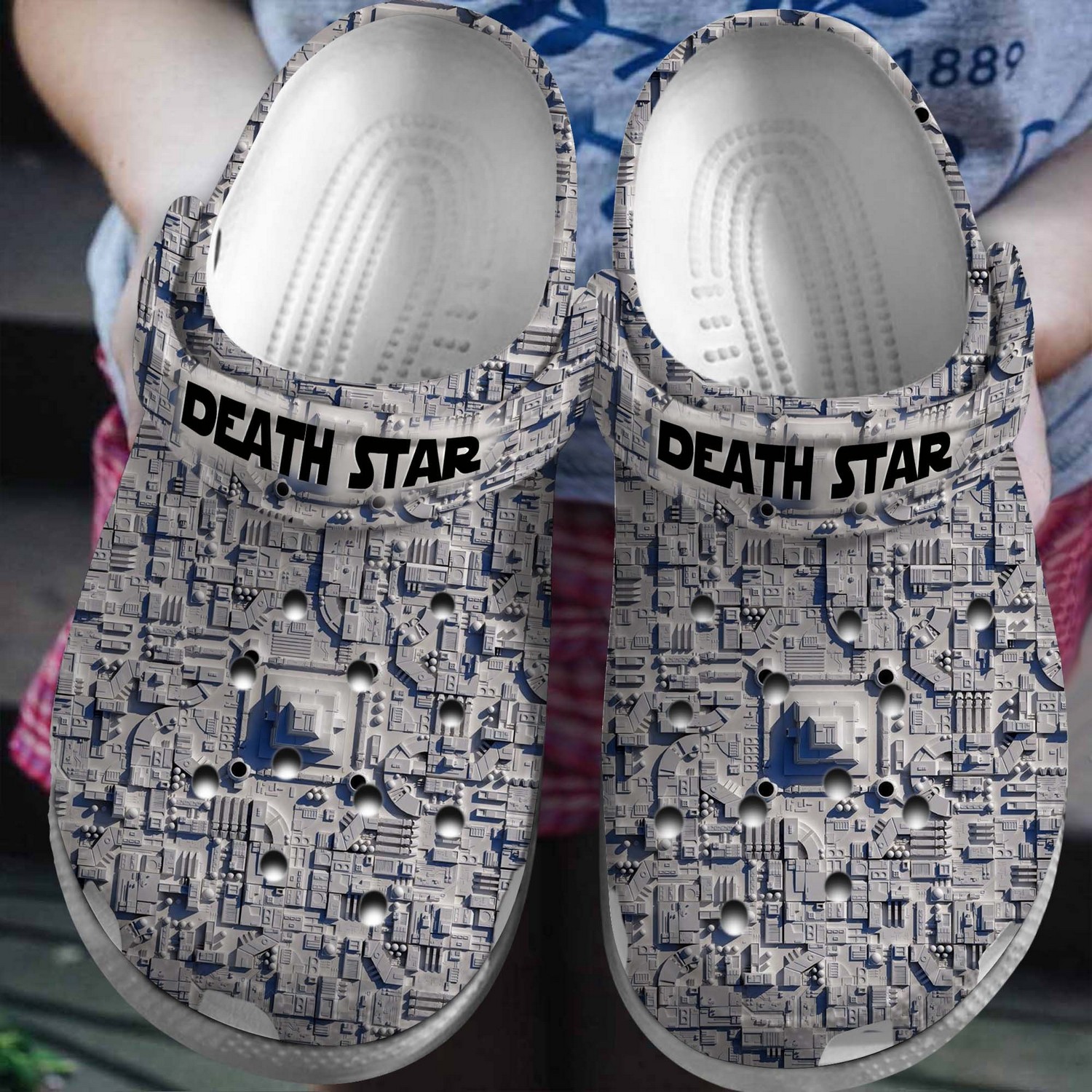 star wars movie death star clogs for kids 26 adults 6crn6