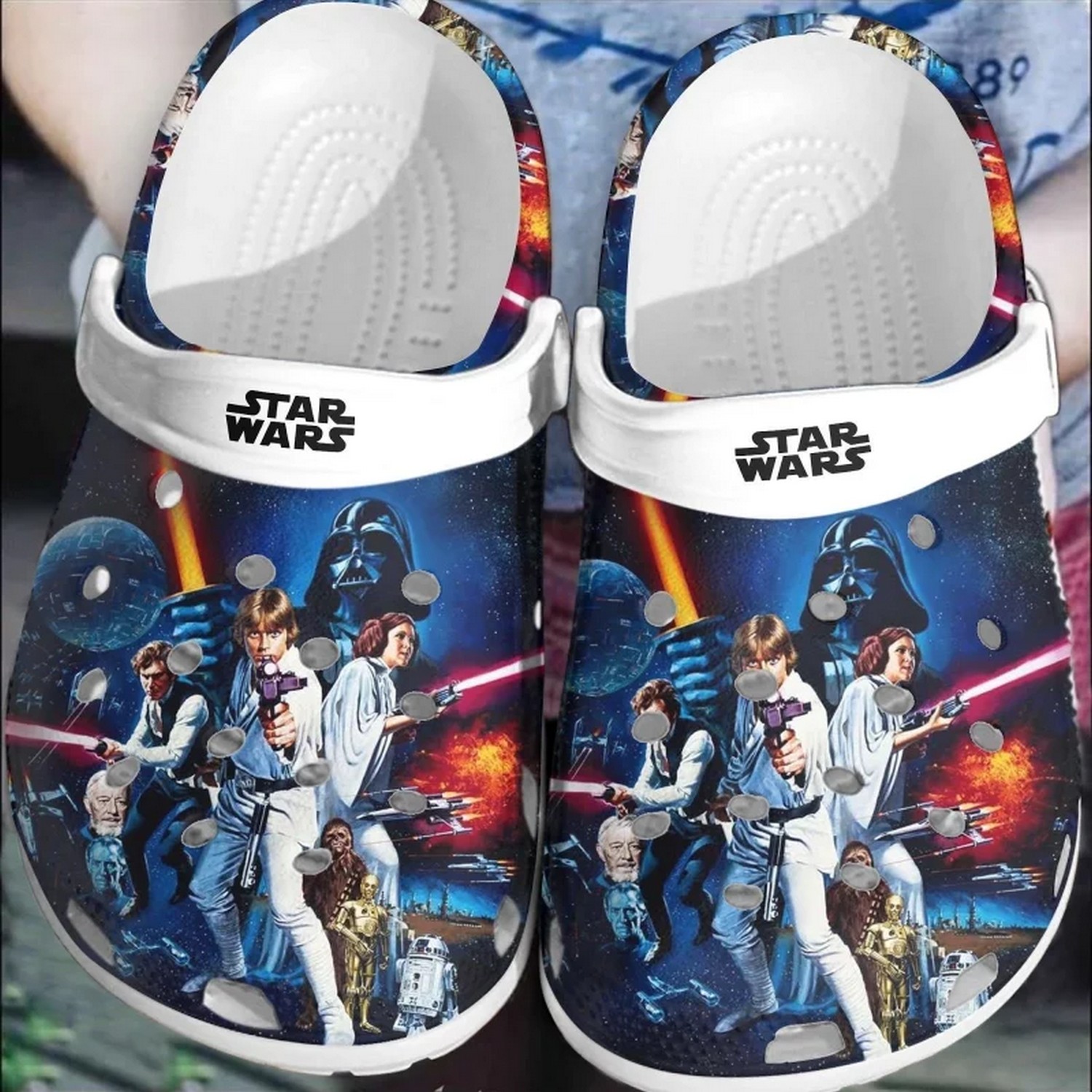 star wars movie fighting galaxy clogs for kids and adults xafbr