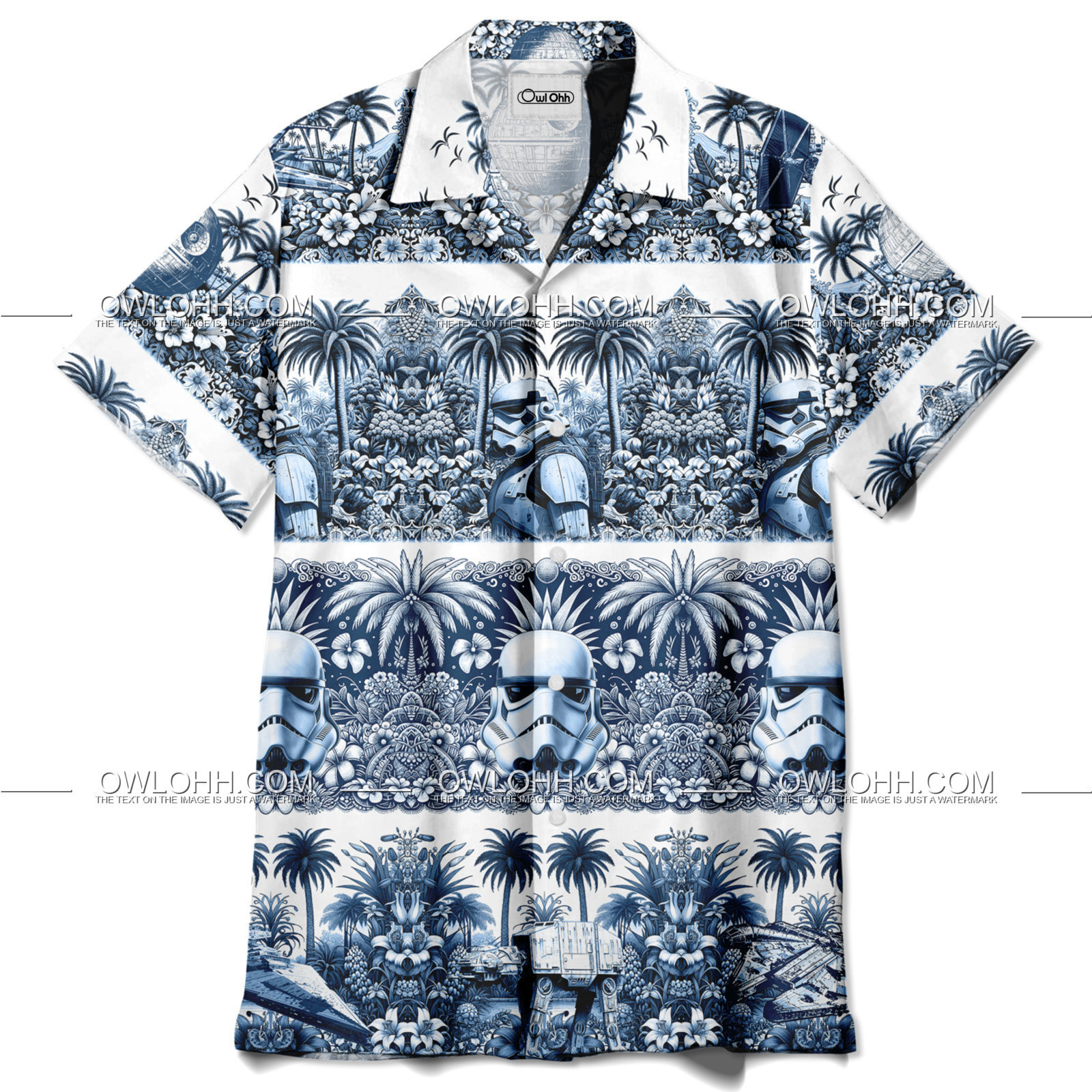 star wars stormtrooper summer state of mind hawaiian shirt owl ohh u36aq