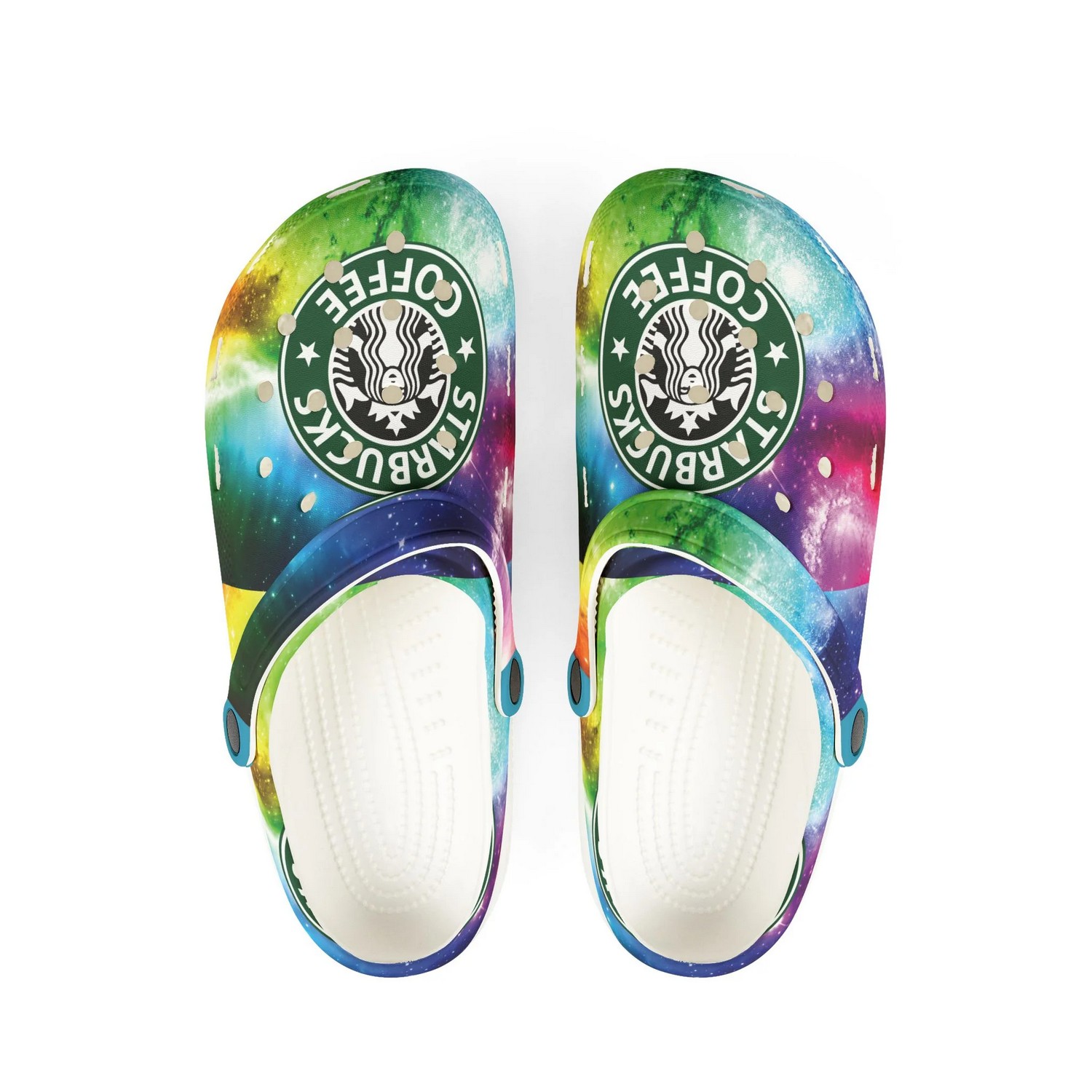 starbucks rainbow inspired clogs fast shipping available ap8dh