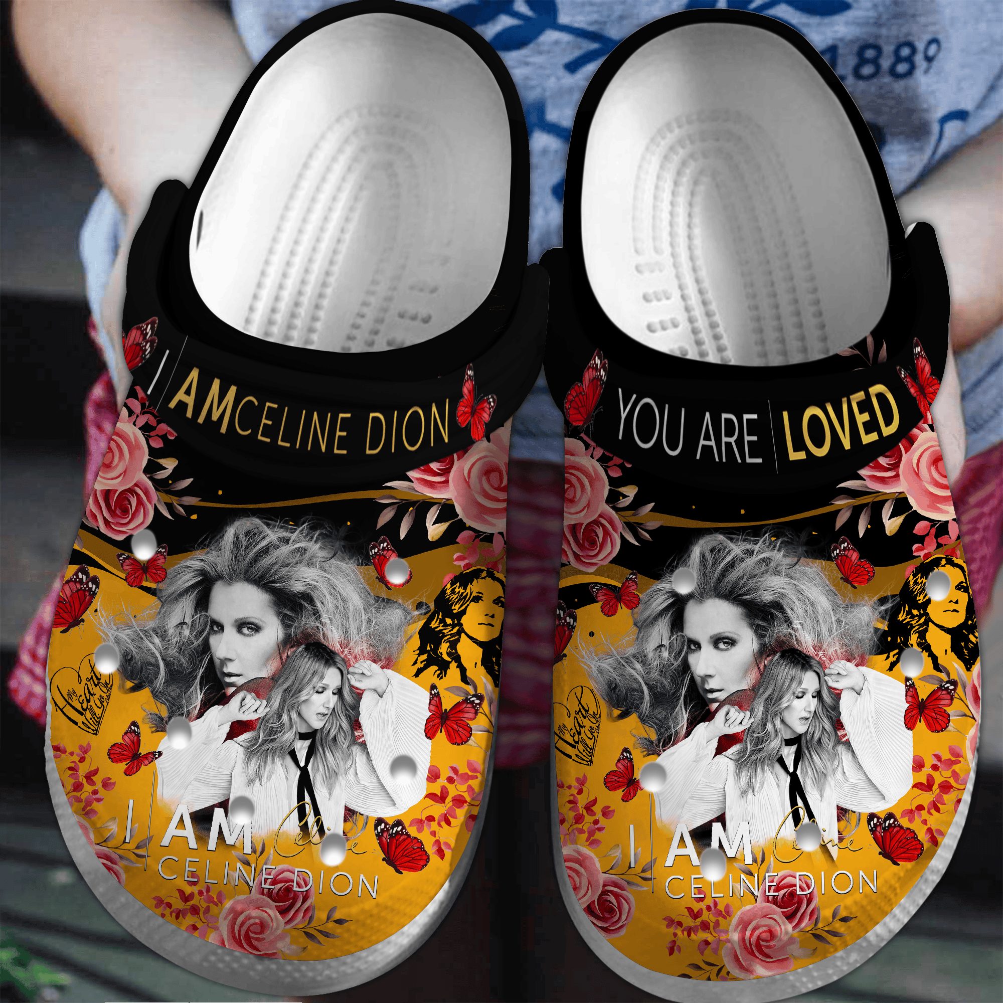 stunning beautiful celine dion music clogs for kids and adults 3m1kz