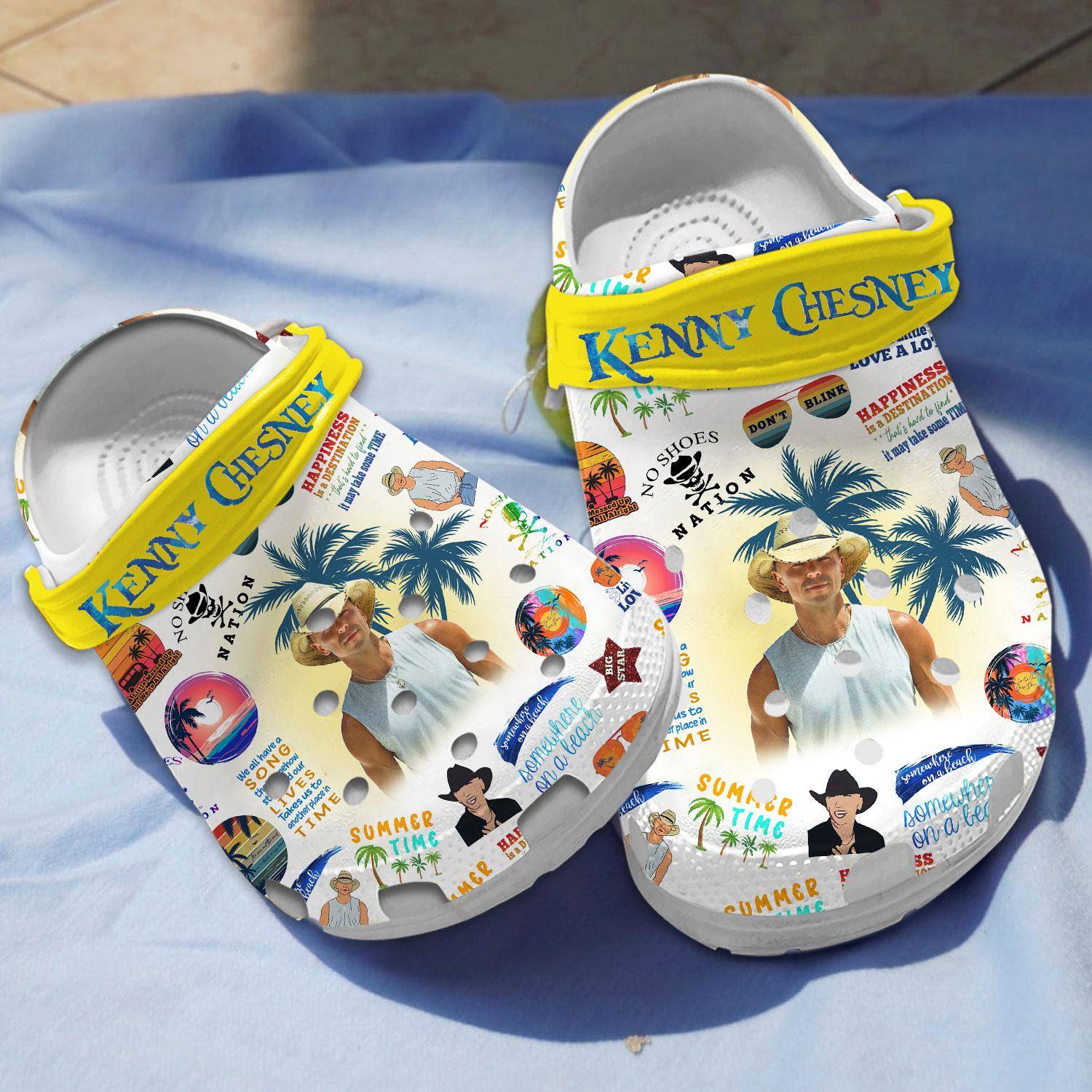 stylish 26 comfortable summer time kenny chesney music clogs tjqzk