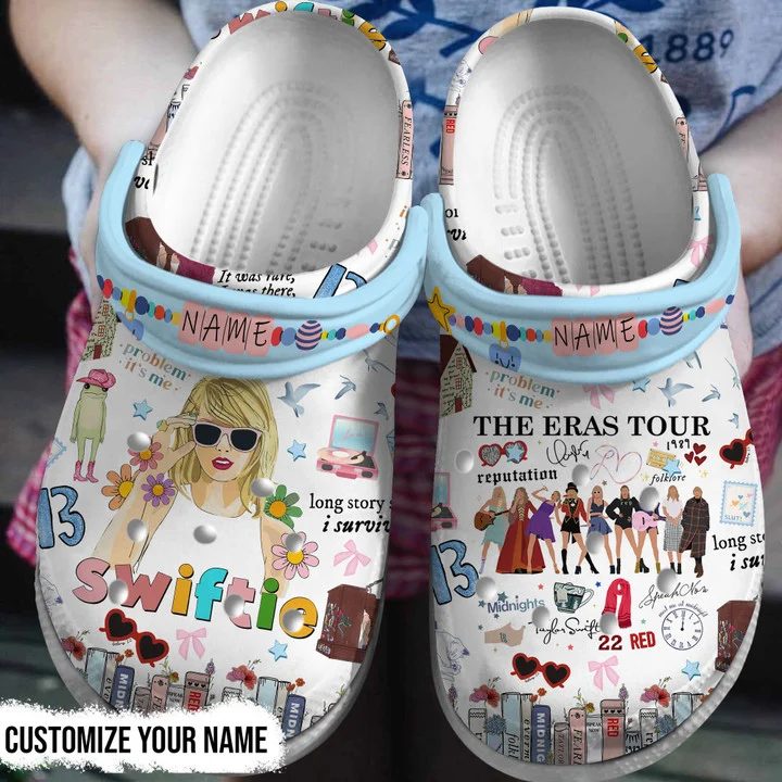 stylish 26 comfortable swiftie the eras tour custom crocs gyk8a
