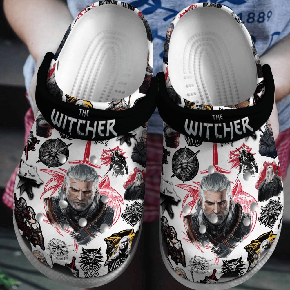 stylish the witcher movie clogs for kids and adults zabvz