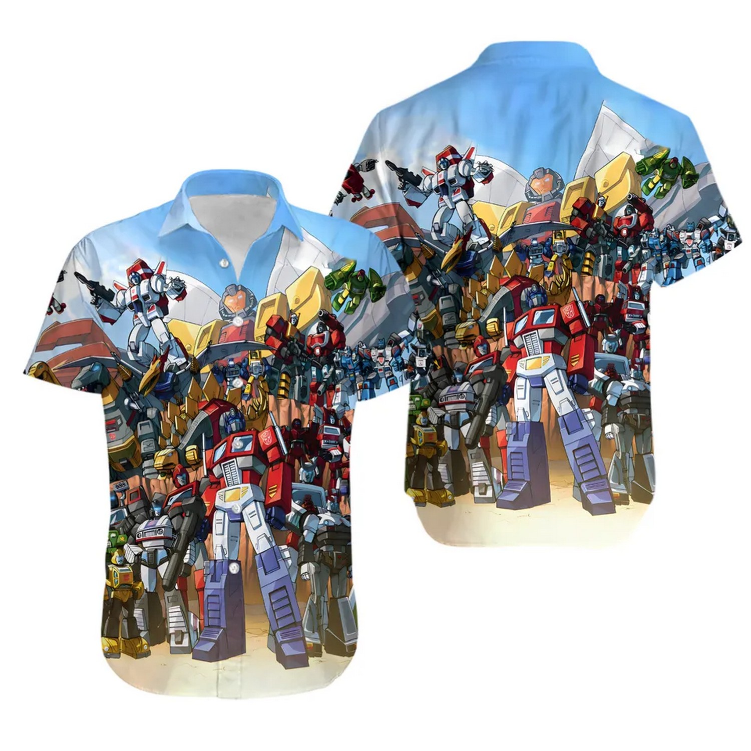 super classic transformers hawaiian shirt f0vrq