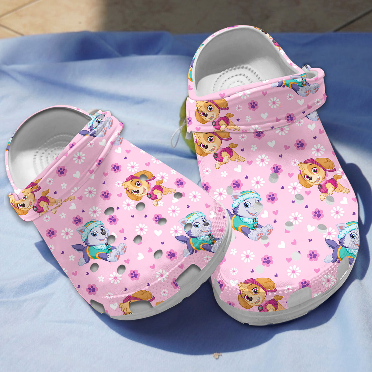 sweet design of paw patrol pink crocs shoes qqkcr