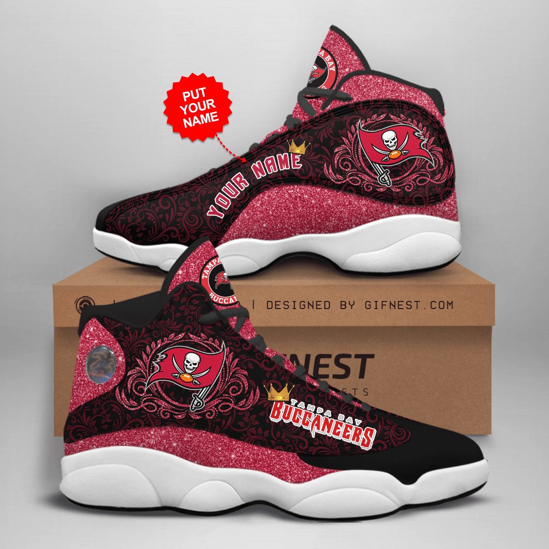 tampa bay buccaneers personalized ajd13 sneakers 1061 seqta